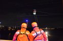 Einsatz BF Hoehenretter Koelner Seilbahn Hoehe Zoobruecke P2404